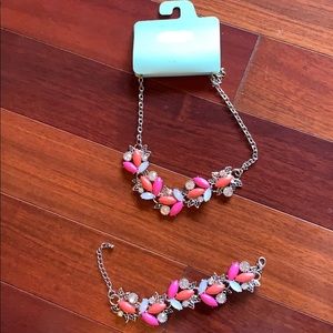 necklace and matching bracelet